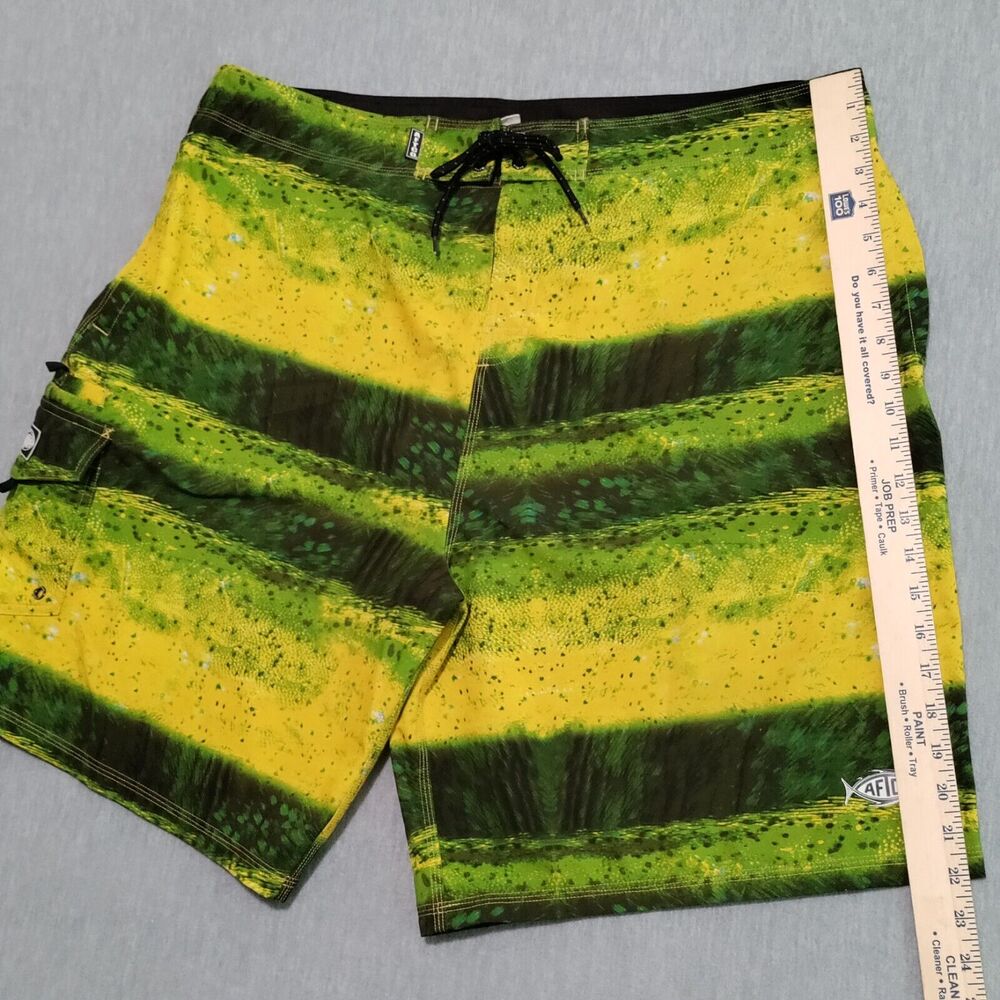 AFTCO Bluewater Board Shorts Mens Size 40 Beach Fishing Outdoor Swim Trunks EUC‎ - Picture 16 of 16